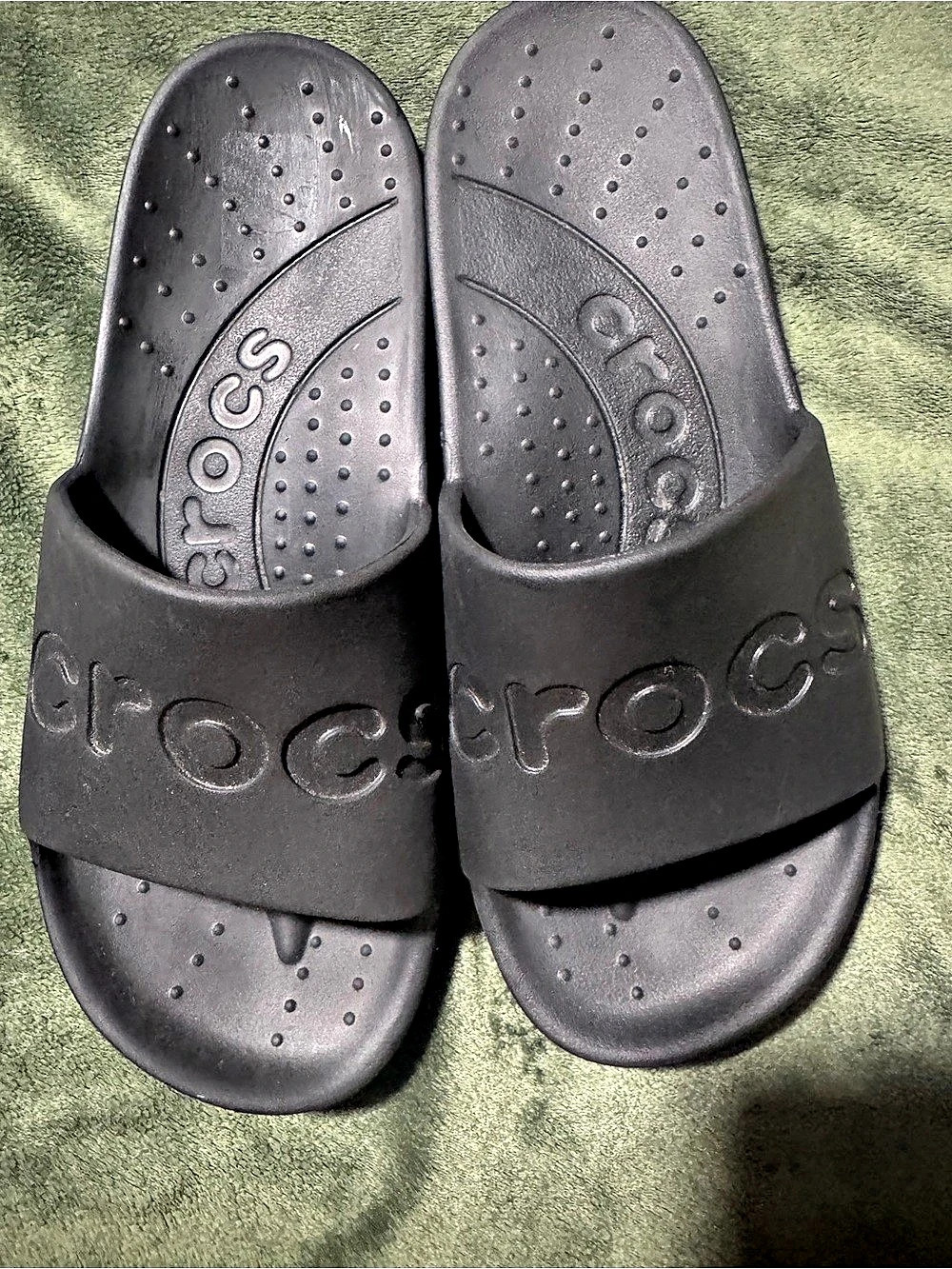 Crocs Classic Slide Black Slide Sandals Women's 9 / Men's 7